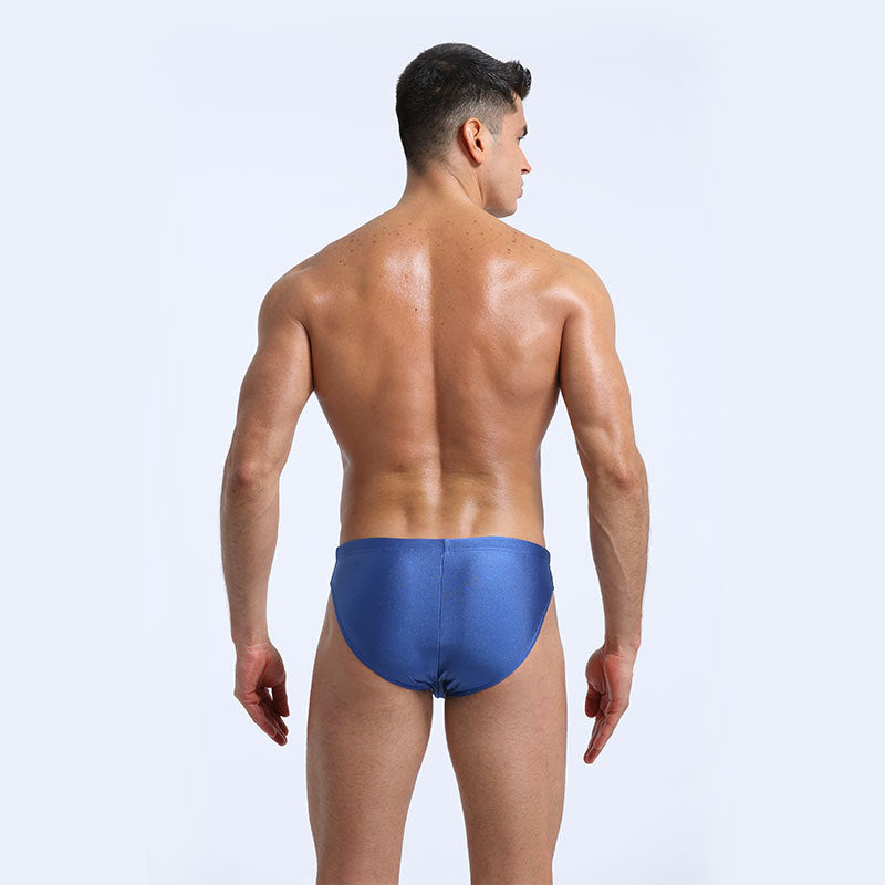 Wholesale Lace Up Triangle Men's Quick Dry Beach Swimming Briefs